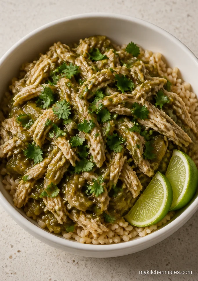 Salsa Verde Chicken Bowls