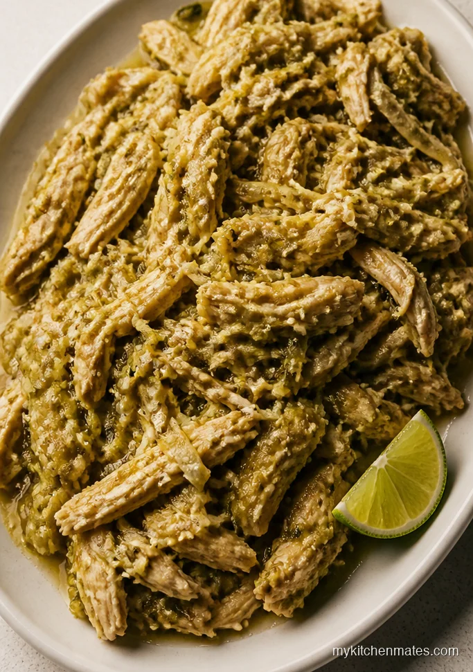 Salsa Verde Shredded Turkey Breast