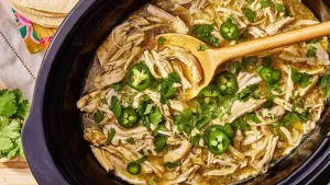 Food photo of Salsa Verde Slow-Cooker Chicken