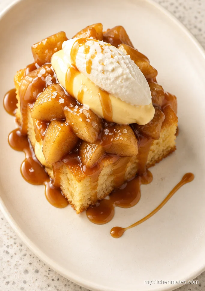 Salted Caramel Apple Trifle