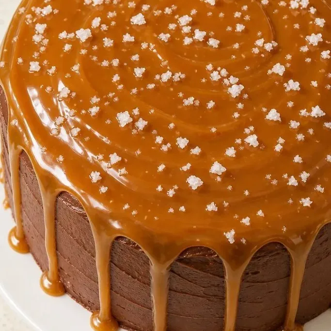 Salted Caramel Chocolate Cake
