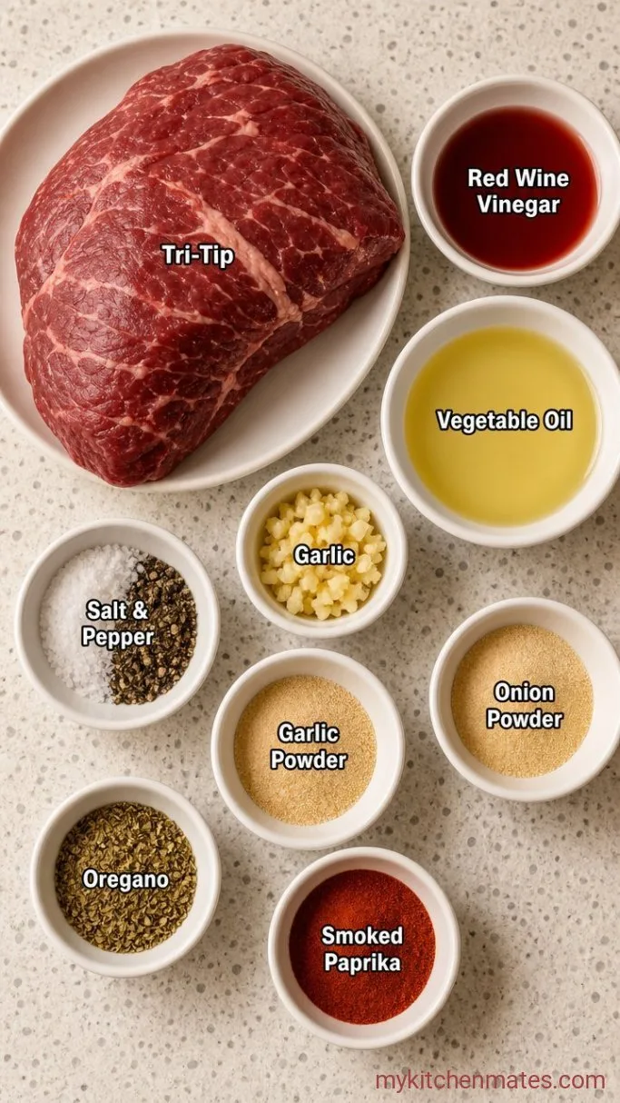Santa Maria Tri-Tip Marinade (Ready in 10 Minutes) Ingredients