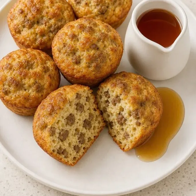 Sausage Pancake Muffins