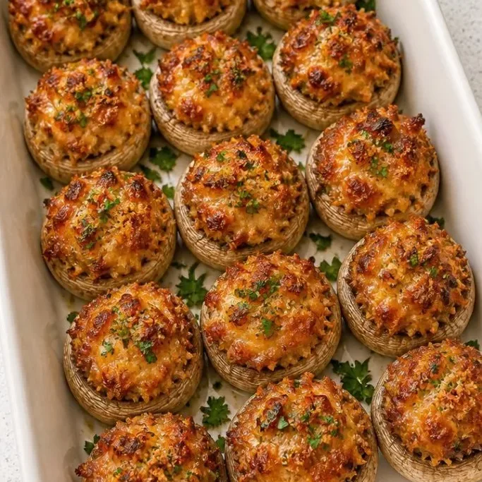 Cheesy Sausage Stuffed Mushrooms Sausage Stuffed Mushrooms