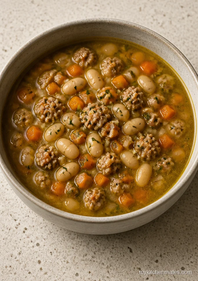 Sausage White Bean and Rosemary Soup