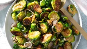 Food photo of Sautéed Brussels Sprouts