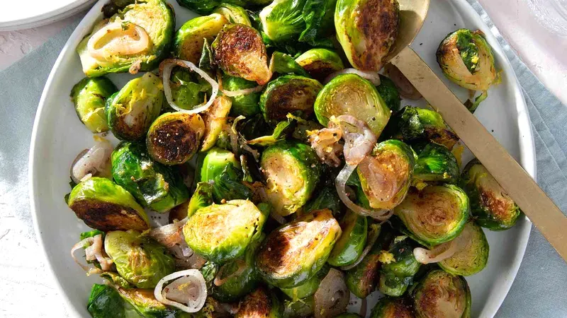 Sautéed Brussels Sprouts Food photo of Sautéed Brussels Sprouts