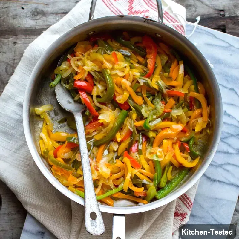 Sautéed Peppers & Onions sauteed peppers onions