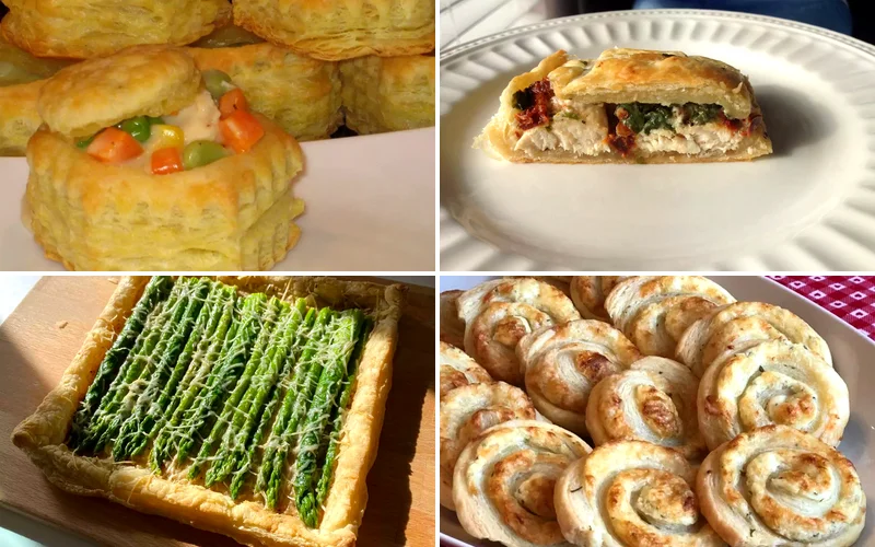 25 Flaky Puff Pastry Savory Recipes to Try Today savory puff pastry recipes featured