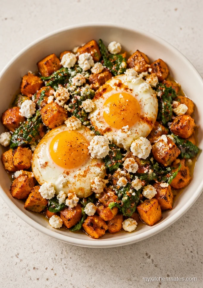 Savory Sweet Potato Egg Bowls