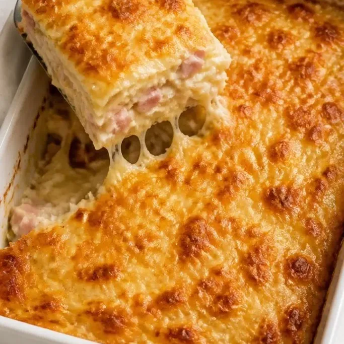 Scallop Potatoes And Ham