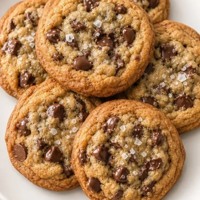 Browned Butter Sea Salt Chocolate Chip Cookies Sea Salt Chocolate Chip Cookies