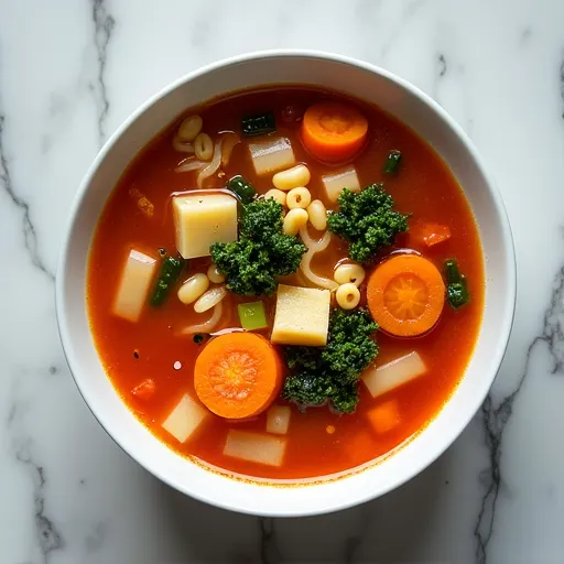 Seasonal Root Vegetable Minestrone