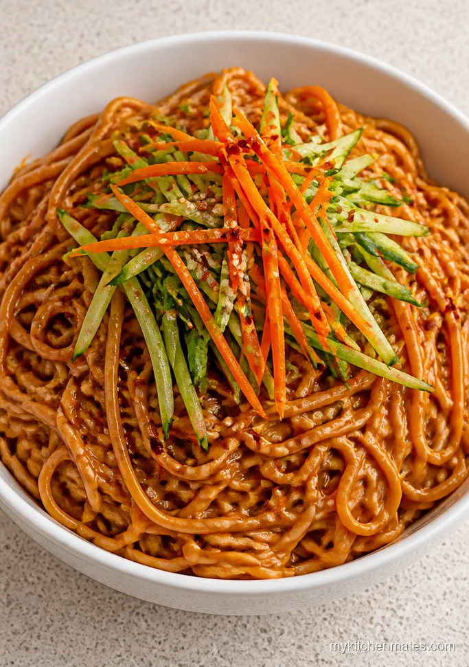 Sesame Peanut Cold Noodles