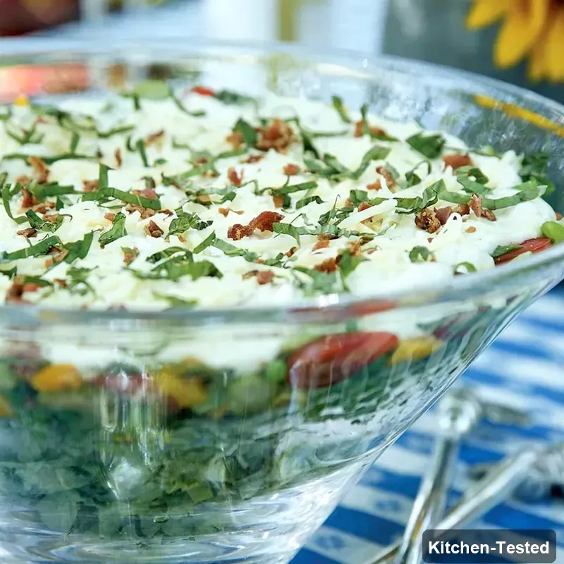 Seven-Layer Salad seven layer salad