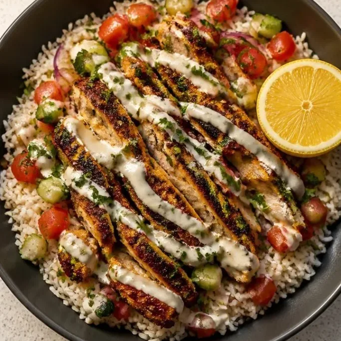 30-Minute Chicken Shawarma Rice Bowl Shawarma Rice Bowl