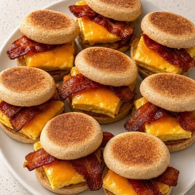 Sheet Pan Breakfast Sandwiches