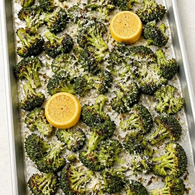 Crispy Sheet Pan Broccoli (Ready in 20 Minutes) Sheet Pan Broccoli