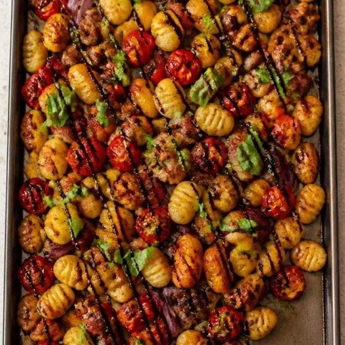 Sheet Pan Gnocchi