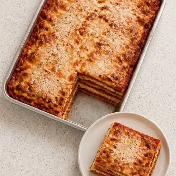 Sheet Pan Lasagna