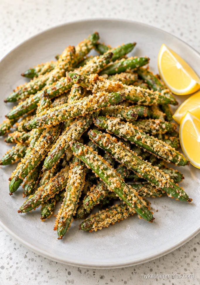 Sheet Pan Parmesan Green Beans