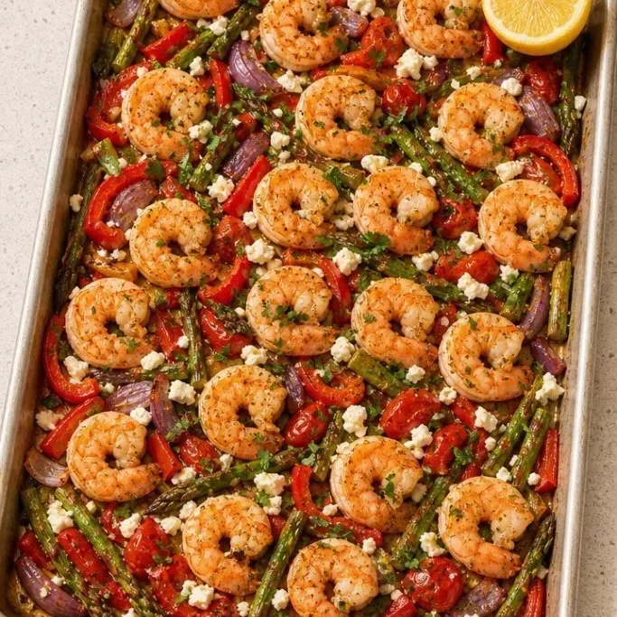 Sheet Pan Shrimp