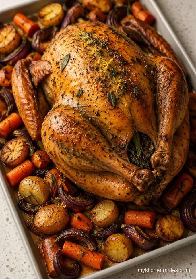 Sheet Pan Thanksgiving Turkey