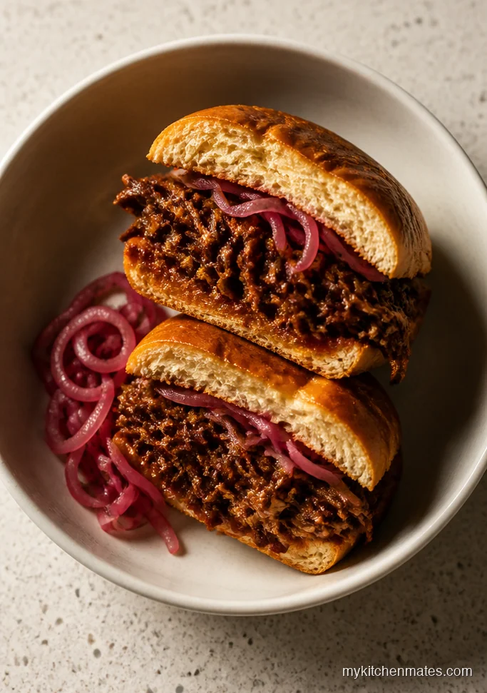11 Crock Pot Sandwich Recipes for No-Fuss Weeknight Dinners Shredded Beef Barbacoa Sandwiches
