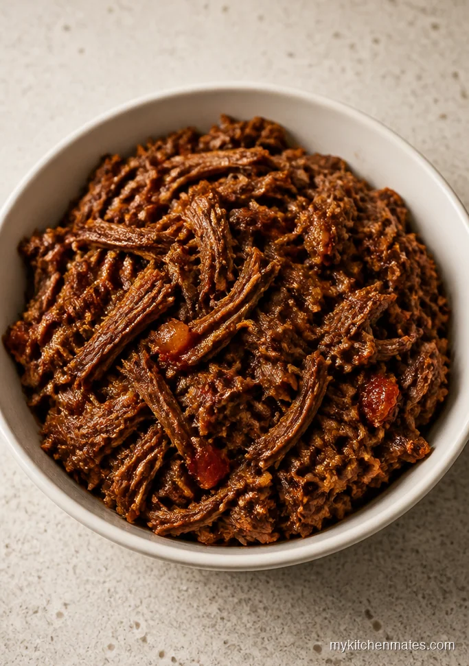 Shredded Beef Rib Taco Filling