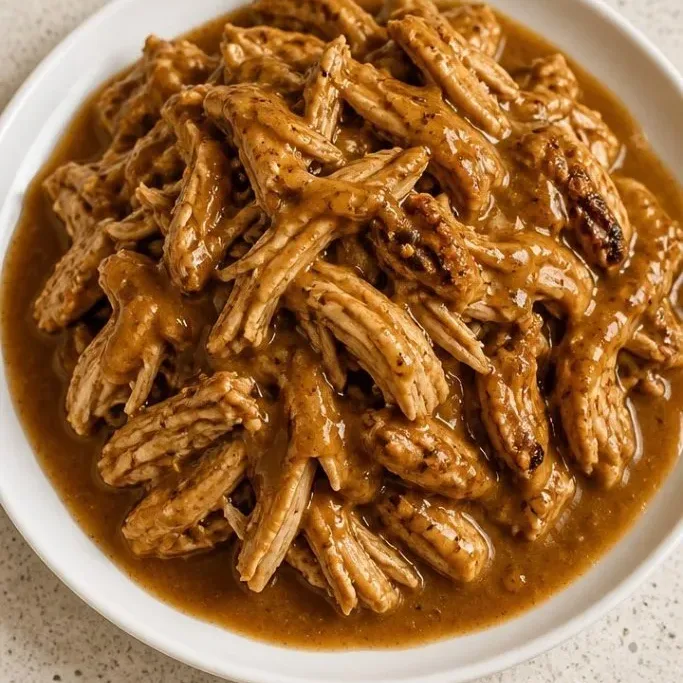 Shredded Chicken and Gravy