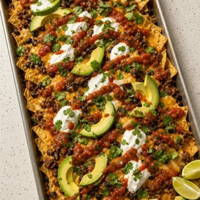 20-Minute Shredded Chicken Nachos Shredded Chicken Nachos