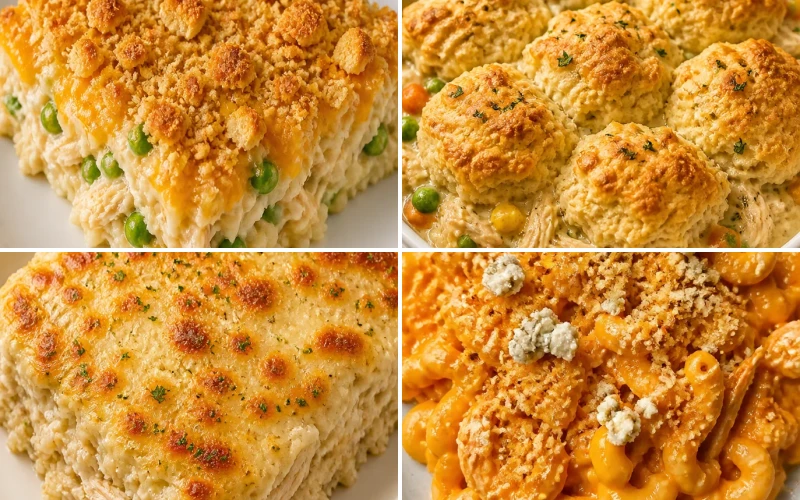 10 Shredded Chicken Casserole Recipes for Easy Weeknight Meals