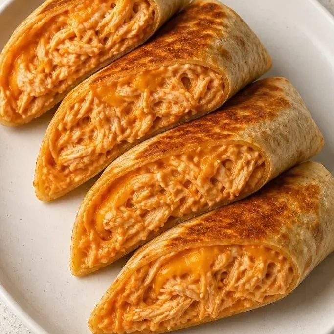 Shredded Chicken Wraps