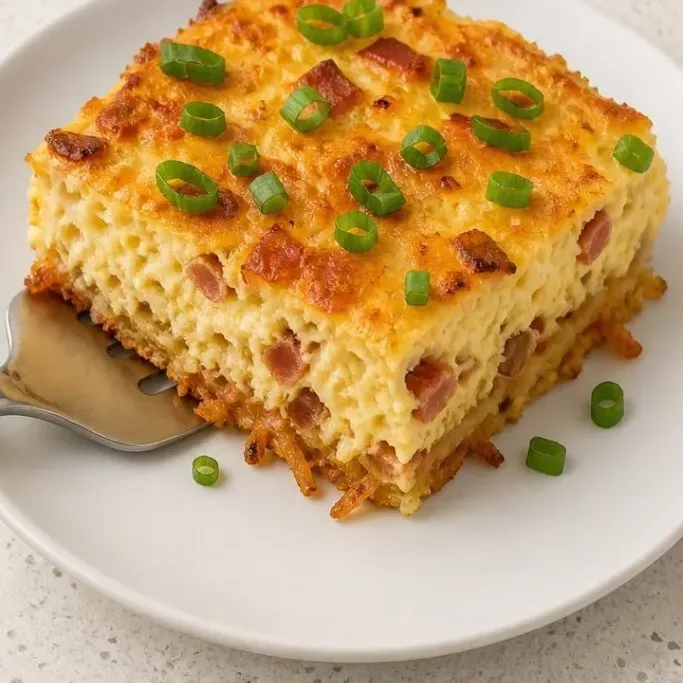 Shredded Hash Brown Breakfast Casserole