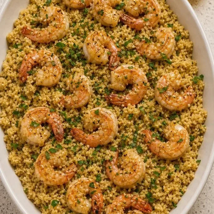 Shrimp and Couscous