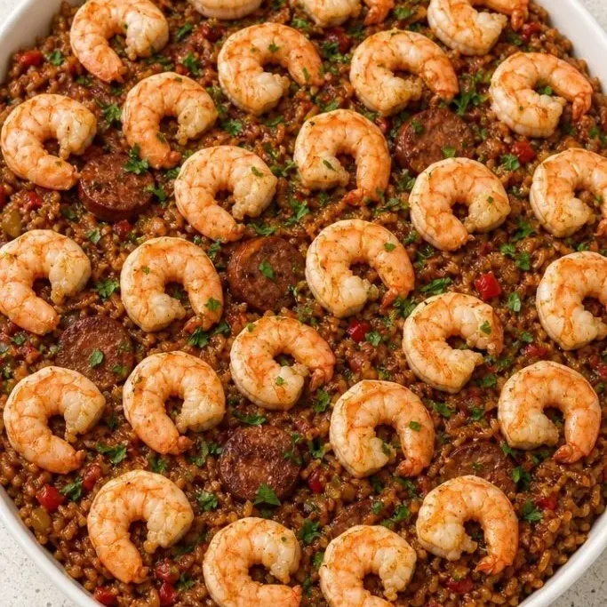 Shrimp and Sausage Jambalaya