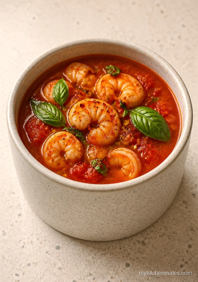 Shrimp and Tomato Basil Soup
