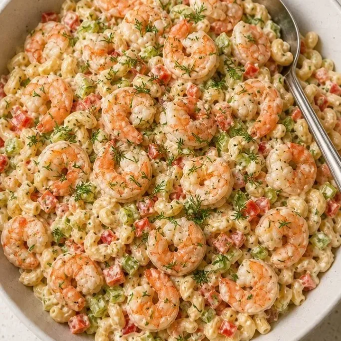 Creamy Shrimp Macaroni Salad in 20 Minutes Shrimp Macaroni Salad