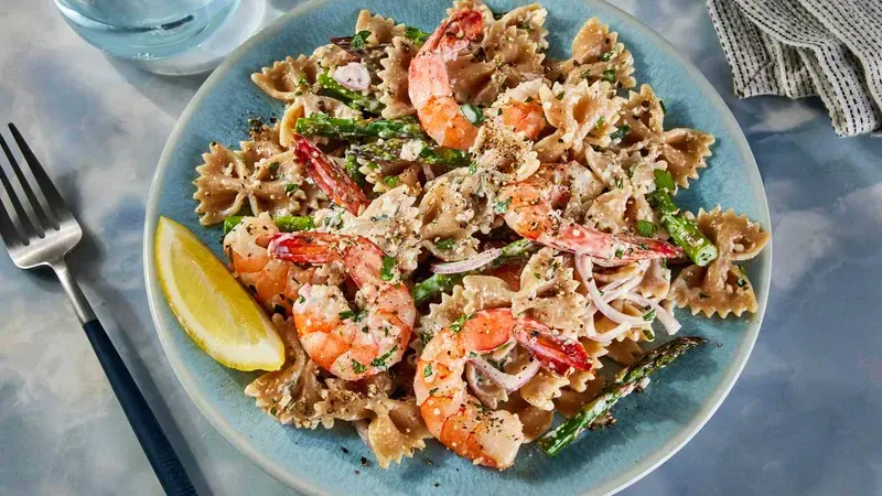 Shrimp Pasta Salad Food photo of Shrimp Pasta Salad