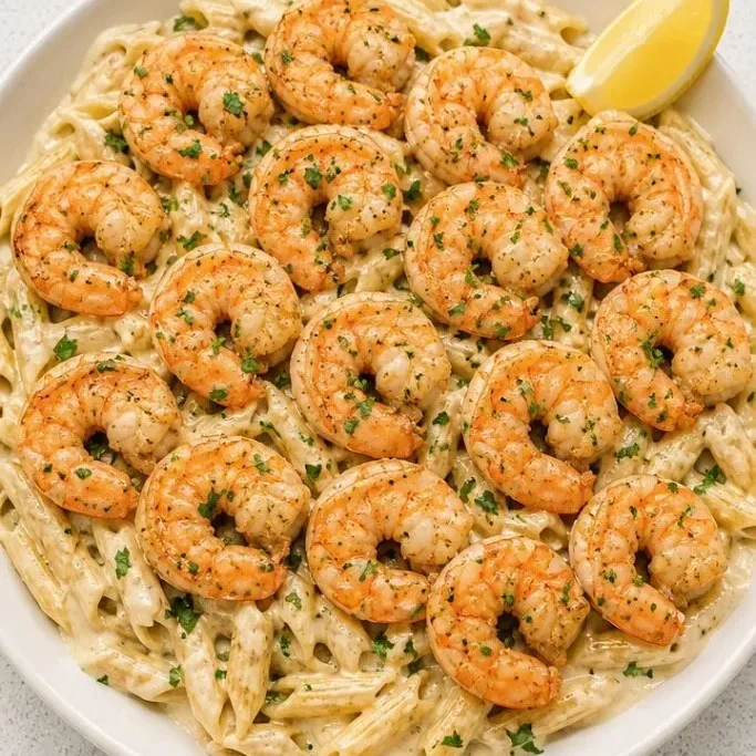 Shrimp Penne Pasta