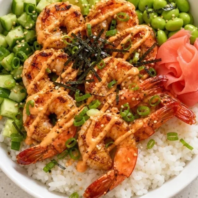 Shrimp Poke Bowl