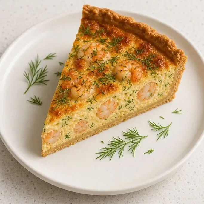 Easy Shrimp Quiche with a Flaky Crust Shrimp Quiche Recipe