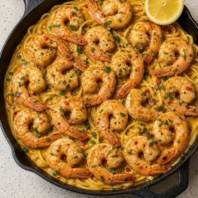 Shrimp Scampi Pasta