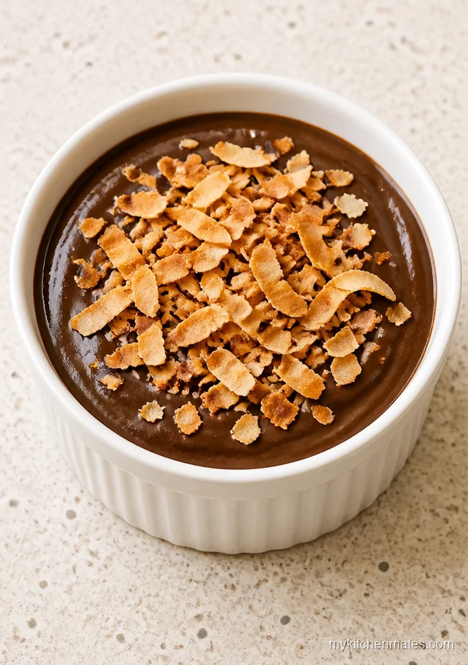 Silky Sweet Potato Chocolate Pudding