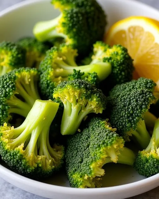 Simple Lemon Pepper Air Fryer Broccoli