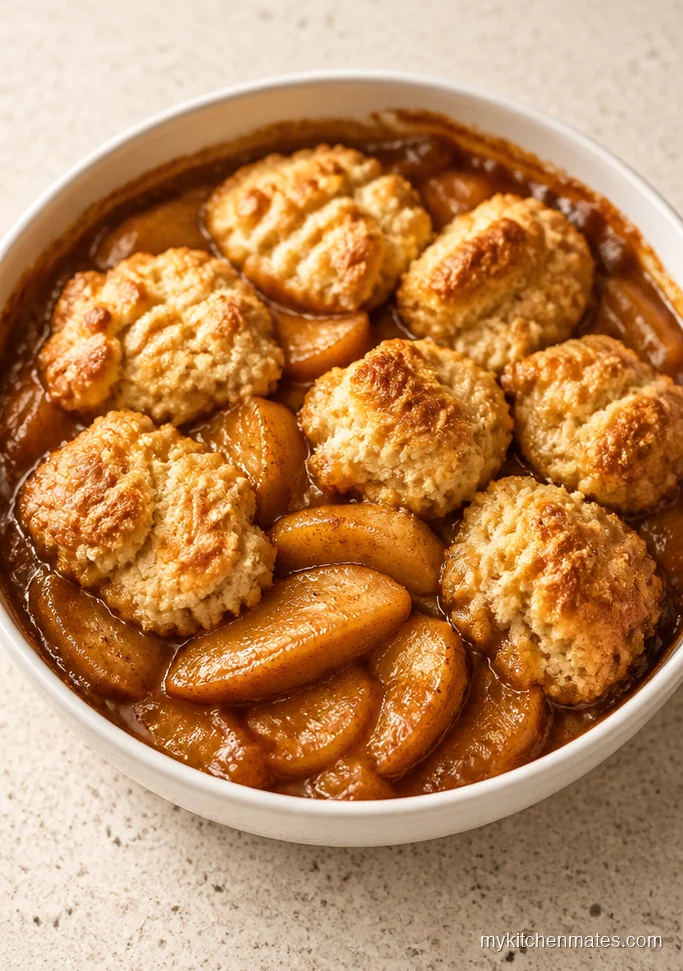 Skillet Apple Butter Cobbler