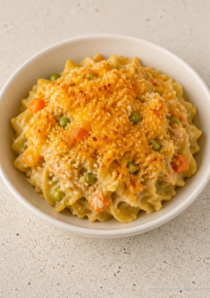 Skillet Tuna Noodle Casserole