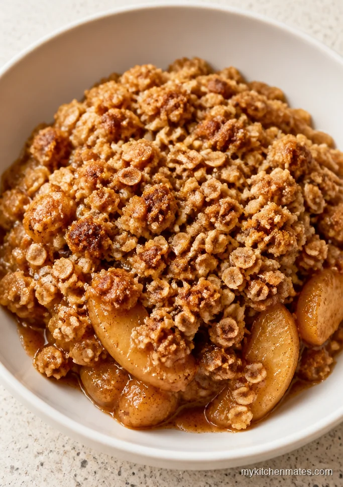 Slow Cooker Apple Crisp