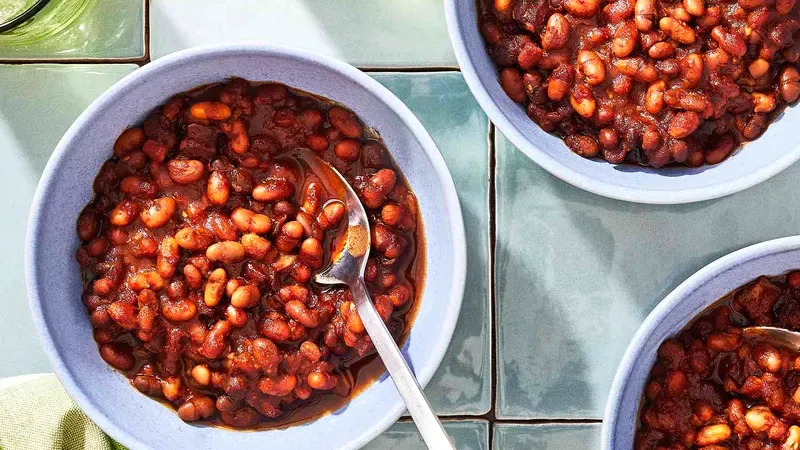 Slow-Cooker Baked Beans Food photo of Slow-Cooker Baked Beans