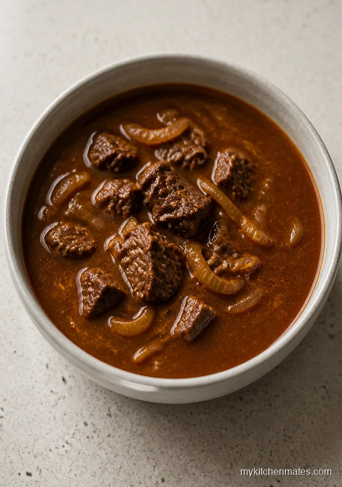Slow Cooker Beef Coconut Soup